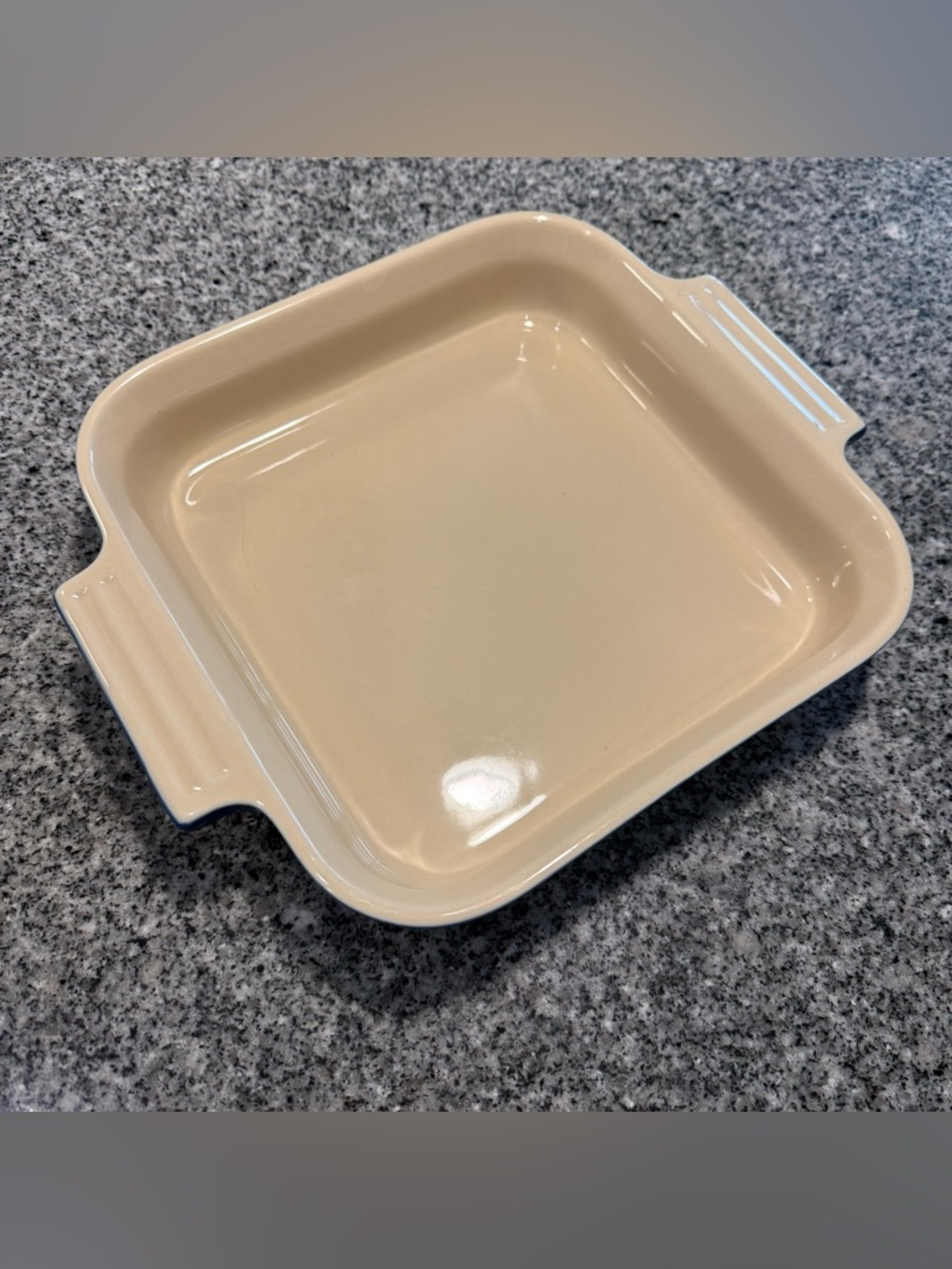 Le Creuset Marseille Blue Heritage Stoneware 9” Square Baking Dish Casserole